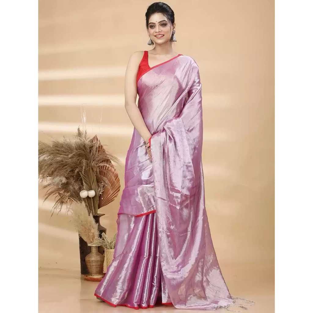 ทิชชู่สําหรับทั้งสารีและเย็บเสื้อ) ลาย: แข็ง. วัสดุ: Often ผลิตจาก Cotton Handloom,