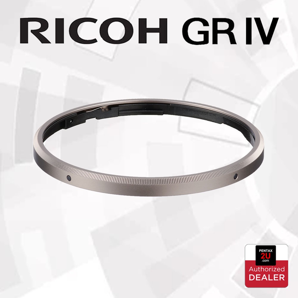 ฝาครอบแหวน Ricoh GN-3 (สีเทา) สําหรับ Ricoh GR IV