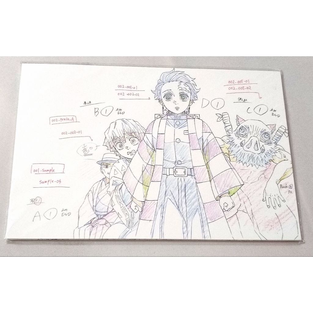 Demon Slayer Kimetsu no Yaiba the Movie Mugen Train Postcard - Set A - สินค้าอนิเมะ KNY ของญี่ปุ่น