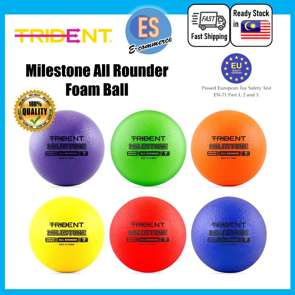 Trident All Rounder Foam Ball Dodge Ball ขนาด 7"