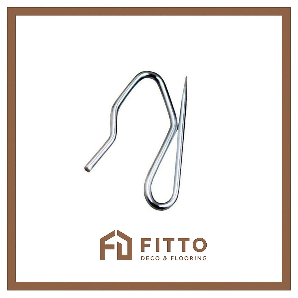 [FITTO] METAL CURTAIN END HOOK (15 ชิ้น/เซ็ต)