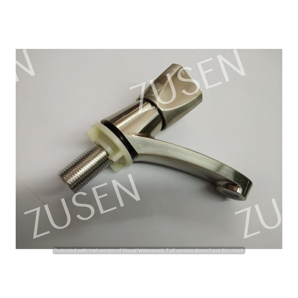 JOODUN STAINLESS STEEL BASIN TAP 1/2" (RH) J-9898 - JODUN PIp Sink Keluli T กะรัต 1/2" (RH) J-9898