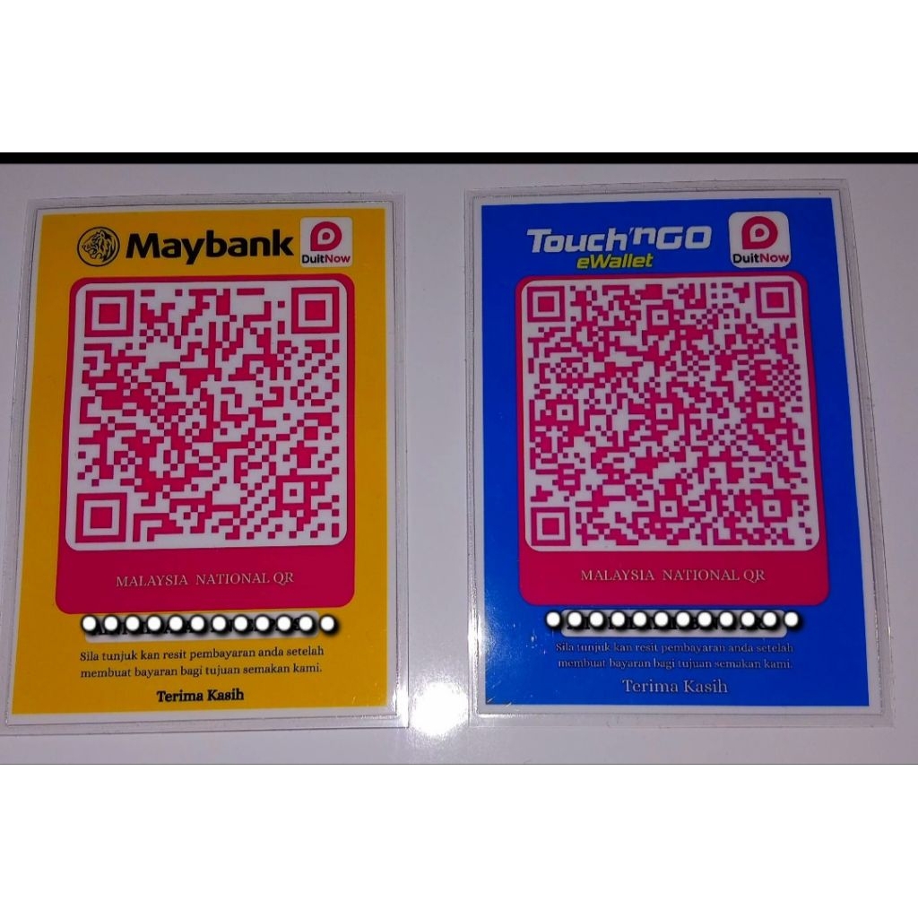 ลามิเนต QR Size IC, 2R, 3R, 4R, 5R, A4 1Set/2pcs [PLAESE NOTE: AFTER PAYMENT, CONTINUE TO PICTURE IN