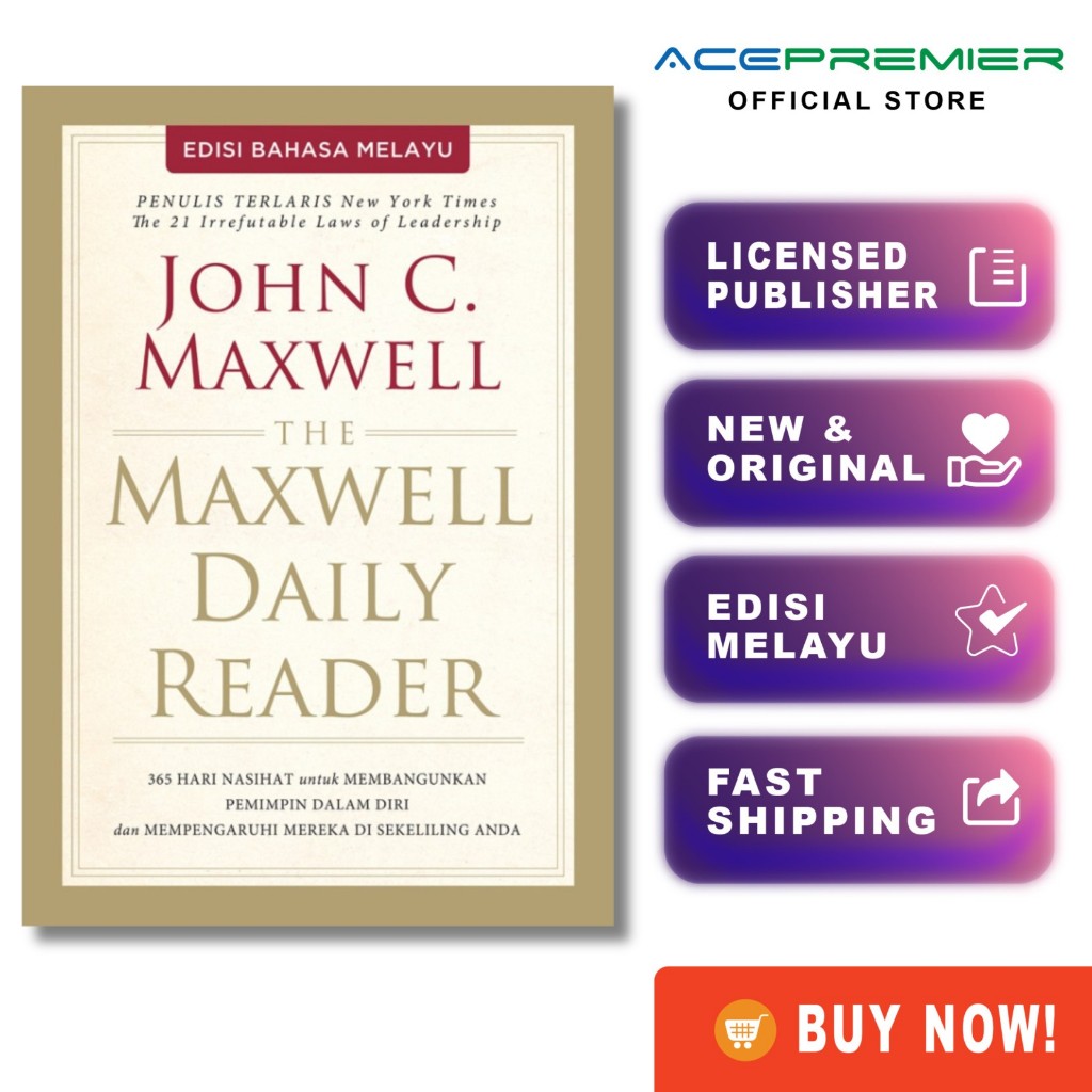 เครื่องอ่านรายวัน Maxwell (เครื่องอ่านรายวัน Maxwell): คําแนะนํา 365 วันในอาคารผู้นําที่ลึกและอิทธิพ