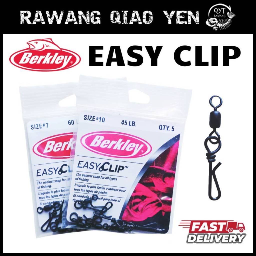 BERKLEY EASY CLIP สีดํา EC10B / EC12B / EC7B