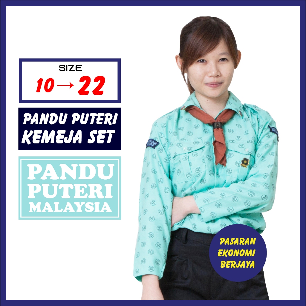 KEMEJA P4NDU PUT3RI LONG SLEEVE SHIRT UNIT LONG SLEEVE SHIRT UNIFORM UNIFORM UNIFORM SHIRT UNIT SHIR