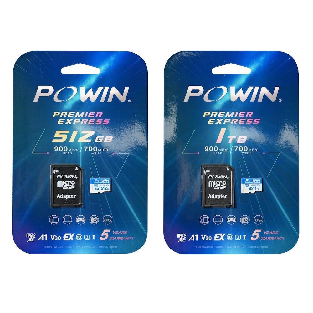 Powin microSD Express Microsd 512G /1T (Nintendo Switch 2)