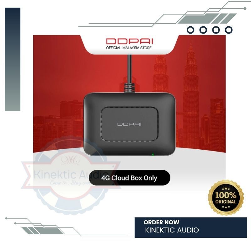 กล่องคลาวด์ DDPAI 4G สําหรับการตรวจสอบแบบเรียลไทม์ 24H [ Z60 / Z60 Pro / Z50 Pro ]