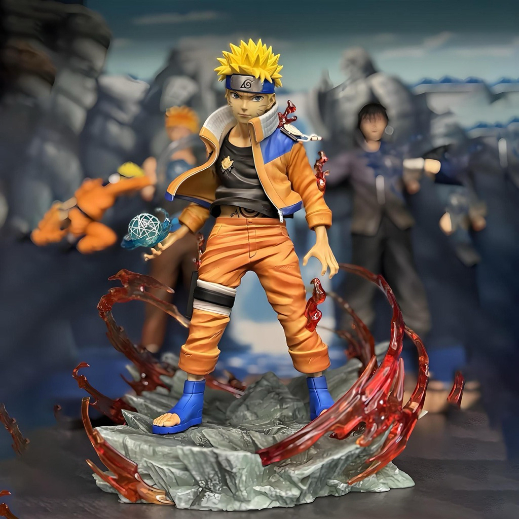 เรือ Johor Naruto Anime Action Figure Uzumaki Naruto Figure