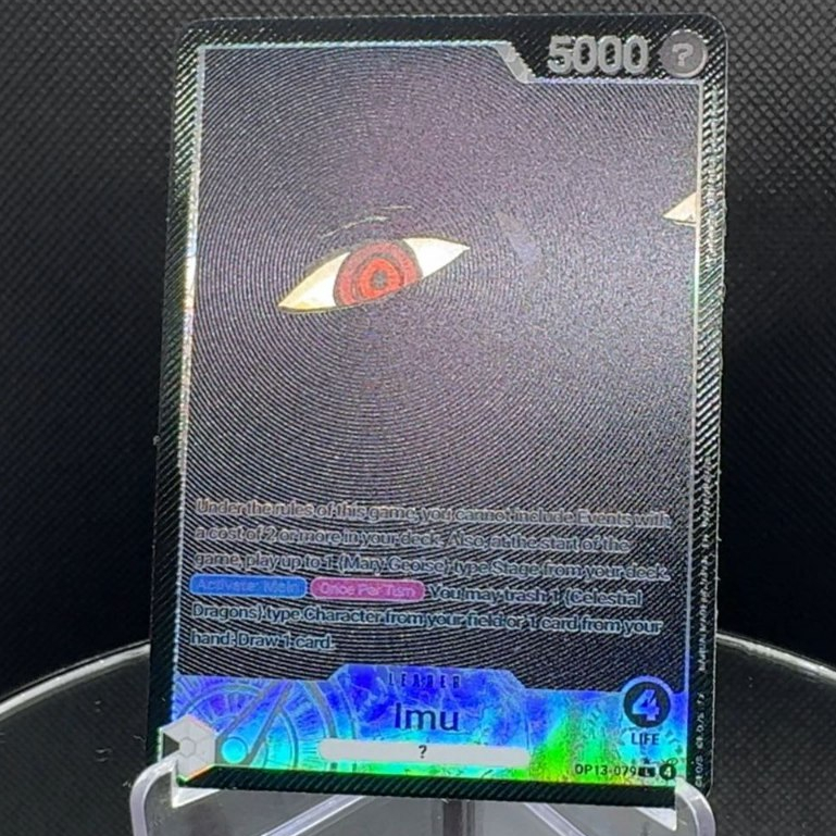 (EN) Imu Sama Leader AA Alt Art OP13 079 Parallel Gred SS+ การ์ดเกมวันพีซ