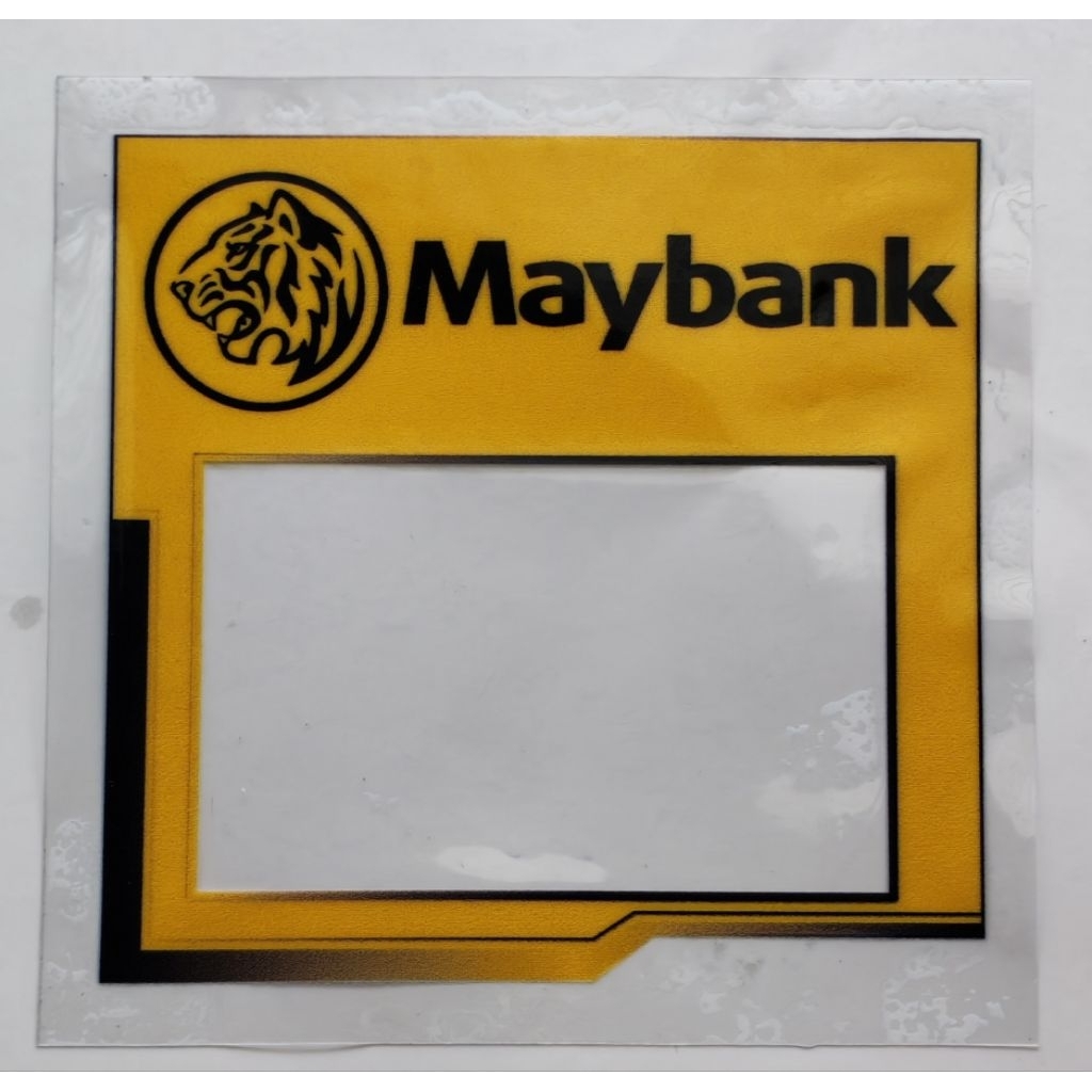 MAYBANK สติ๊กเกอร์ติดรถ SMALL ROADTAX