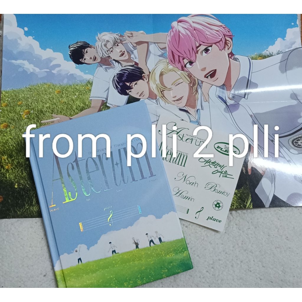 PLAVE TSOTTC ALBUM + โปสเตอร์ + สติ๊กเกอร์ (ไม่มีพีซี)