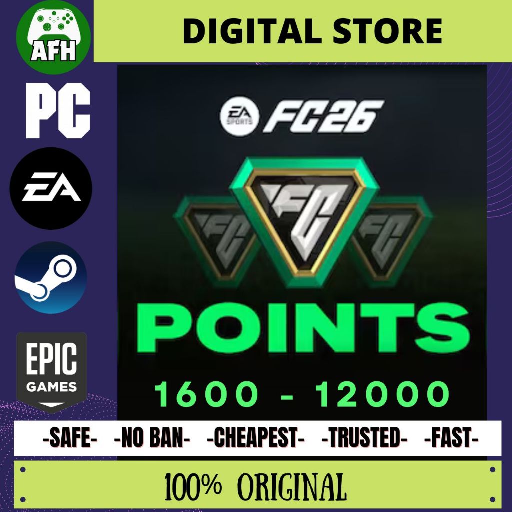 FC 26 Points FUT 26 FIFA 26 Points FIFA FUT Points FC Points PC STEAM EA EPIC - SPAYLATER
