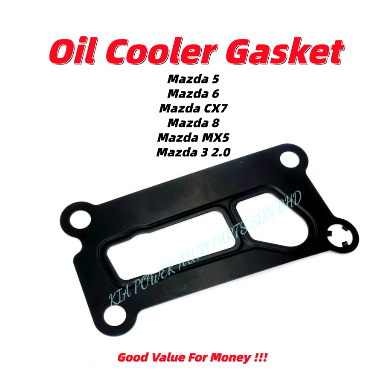OIL COOLER GASKETMAZDA 5 / MAZDA 6 / CX7 / MAZDA 8 / MX5 / MAZDA 3 2.0 OIL COOLER GASKET