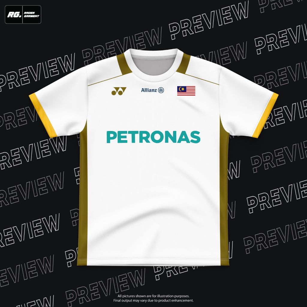 เสื้อแบดมินตัน - PETRONAS - YONEX (BWF WORLD CHAMPIONSHIP 2025)