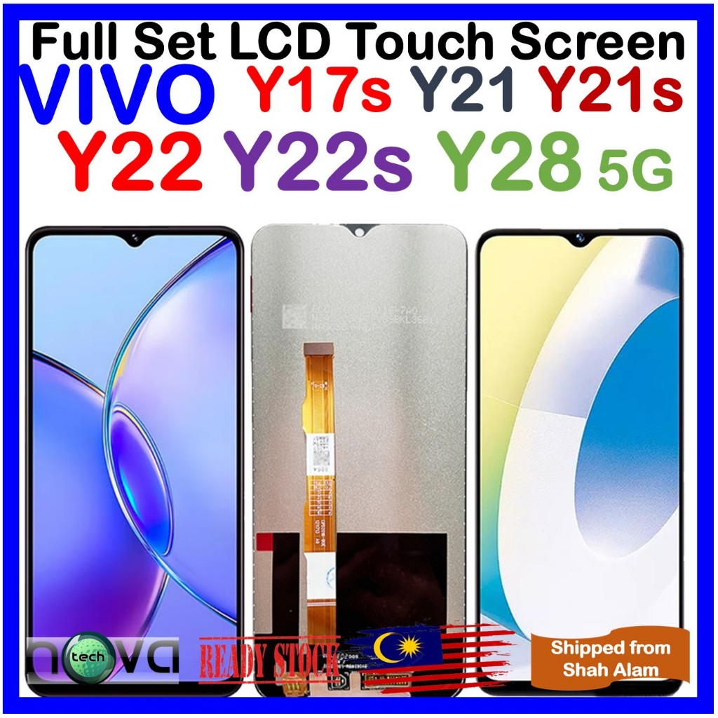 NGS ยี่ห้อหน้าจอ LCD Fit สําหรับ VIVO Y17s / VIVO Y21 / VIVO Y21s / VIVO Y22 / Y22s / Y28 5G