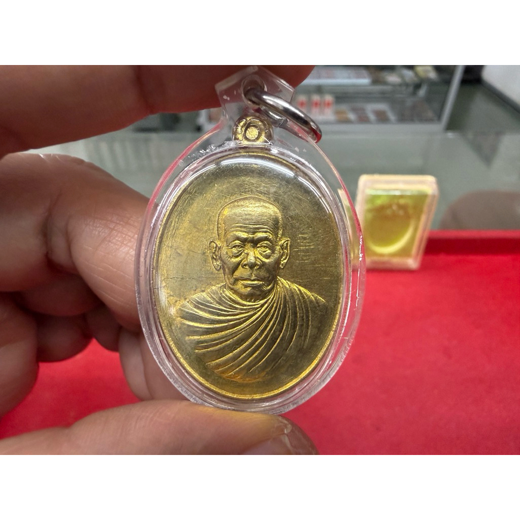 2556 Lp Intuem Roon2 Ner Fabat Made 999 ชิ้น Samnak Song พวง Phen Songkhla Lp ฯลฯ ผู้ที่สองทองแดงชุบ