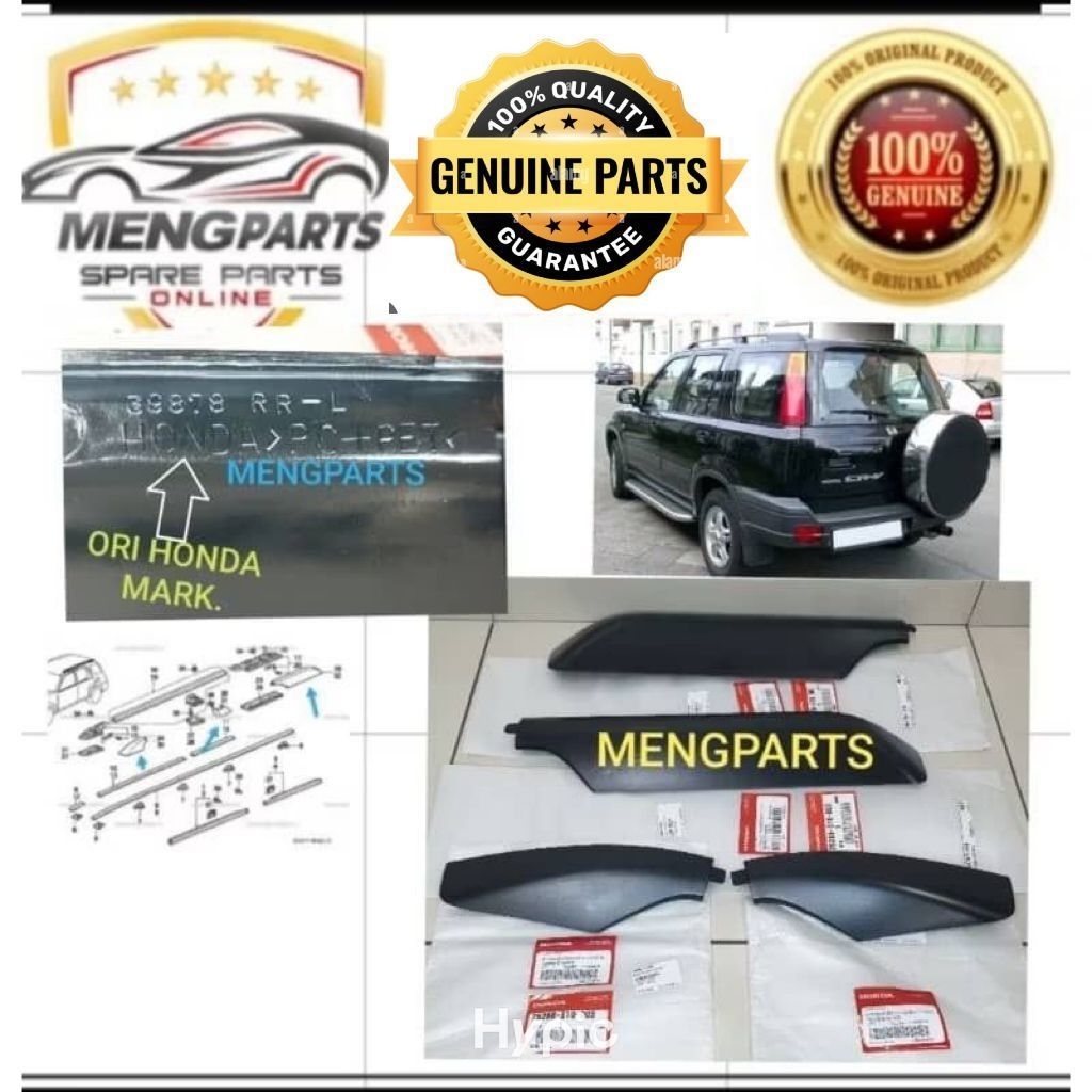 *****CRV S10 1996Y ROOF RACK COVER , RAK BUMBUNG CARRIER COVER 75276-S10 75286-S10 75278-S10 75288-S
