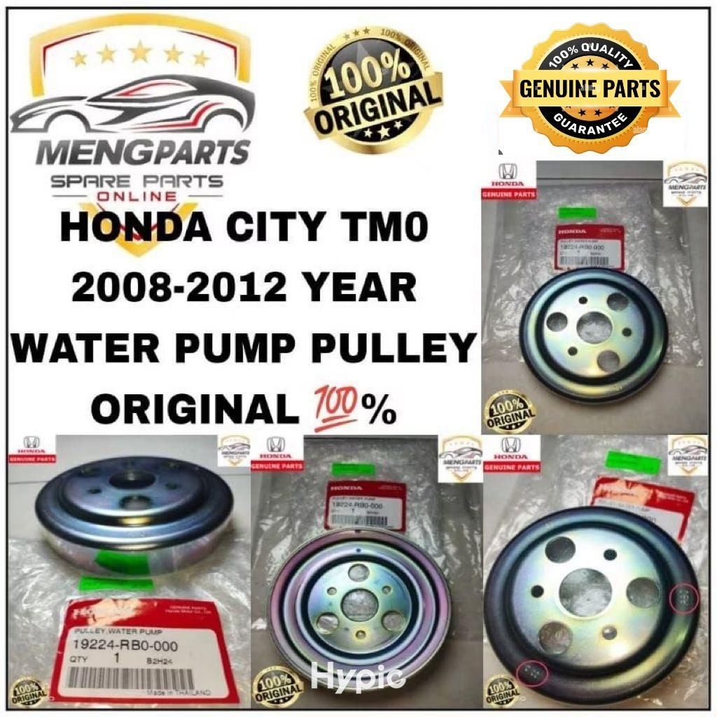 ****CITY GM2 TMO , GM6 T9A 2008Y-2019Y ปั๊มน้ํา PULLEY ปั๊มน้ํา 19224-RB0-000