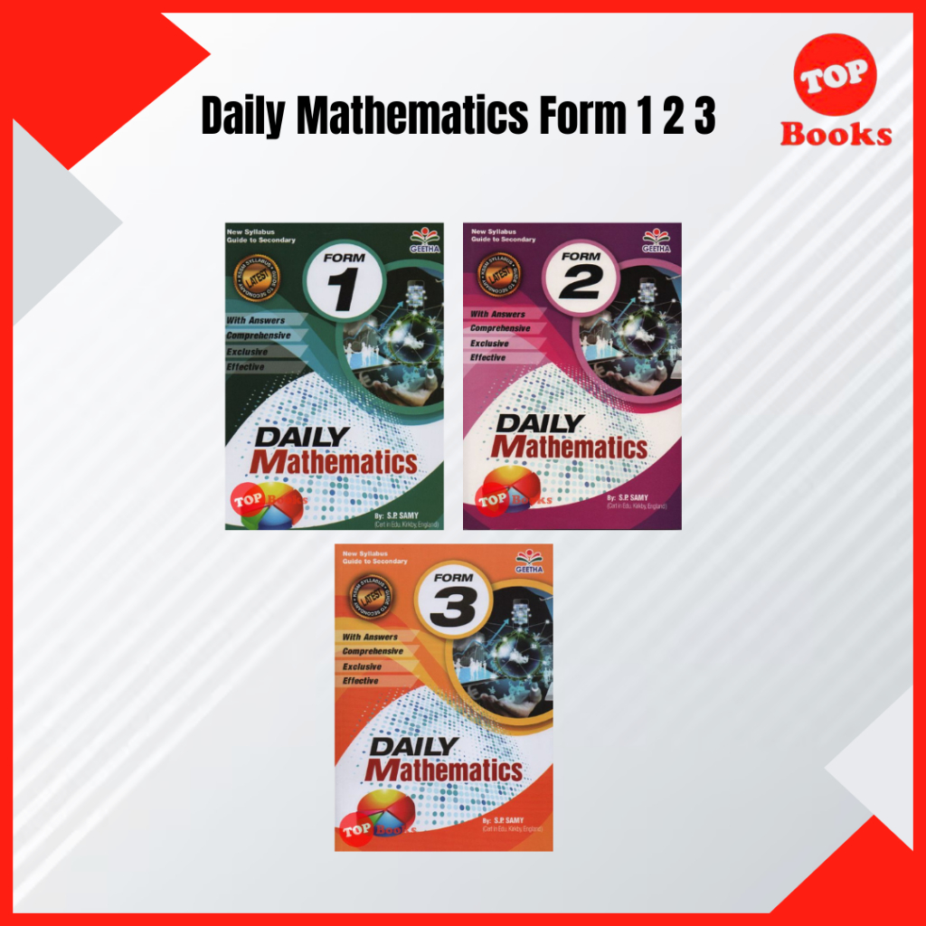 [TOPBOOKS Geotha] Buku Latihan : Daily Mathematics Form 1 2 3