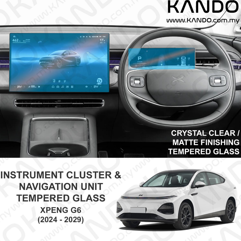 Xpeng G6 กระจกนิรภัย Xpeng G6 ป้องกันหน้าจอ Xpeng G6 GPS แก้ว G6 กระจกหน้าจอ Xpeng G6 หัวหน่วยแก้ว