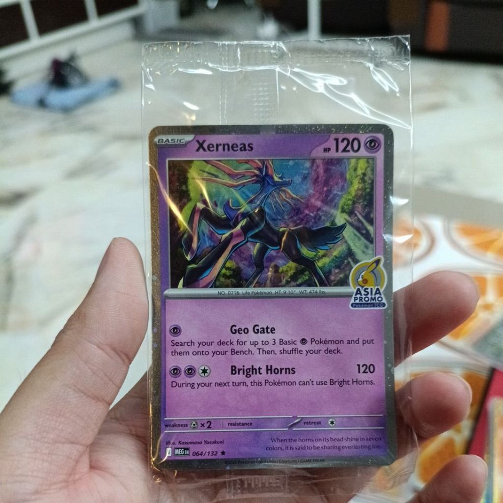 Pokemon TCG Xerneas เอเชียพิเศษ