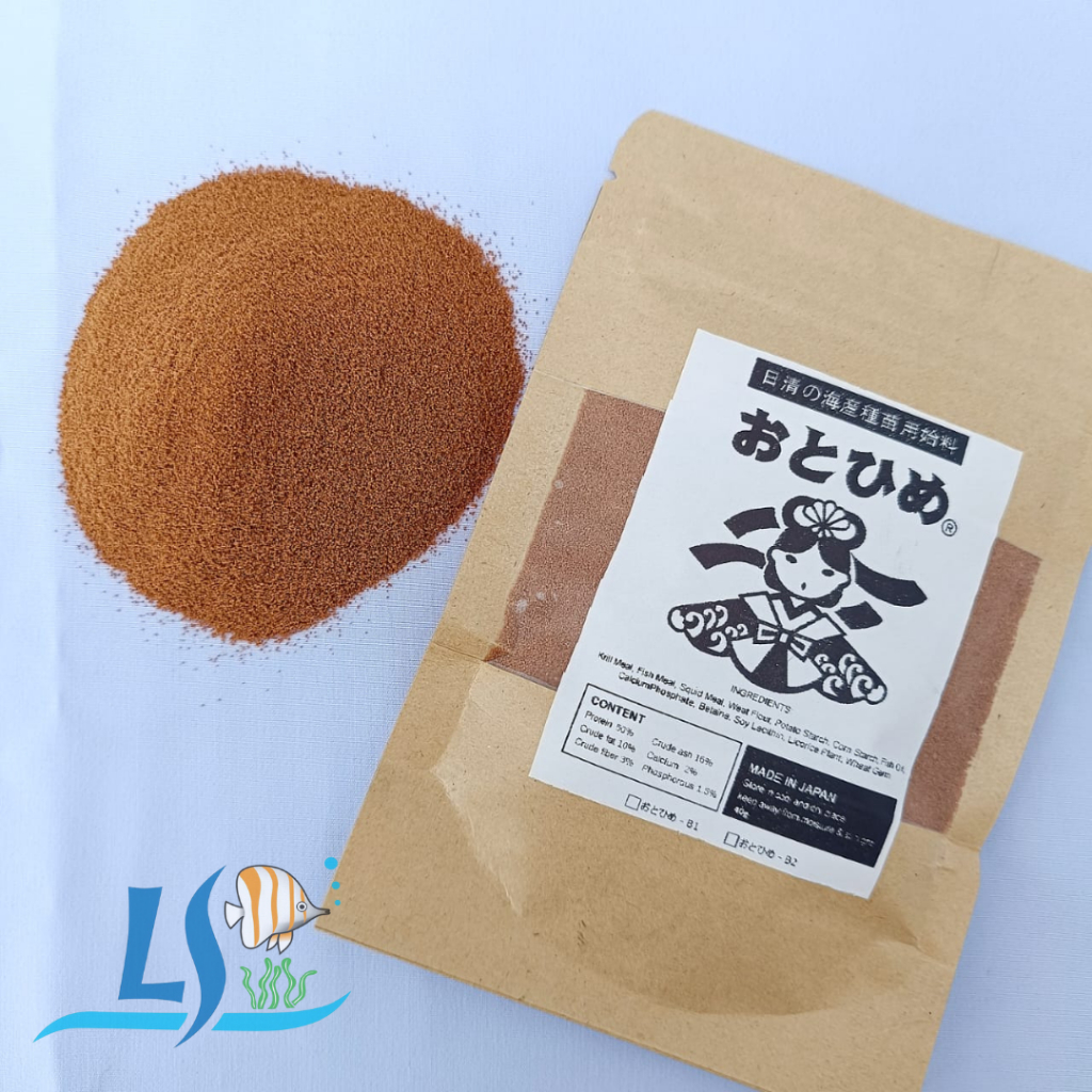 Otophime B1 Fry Feed 40 กรัม Repack ผงน้ําผึ้ง โดย LS Aquatic