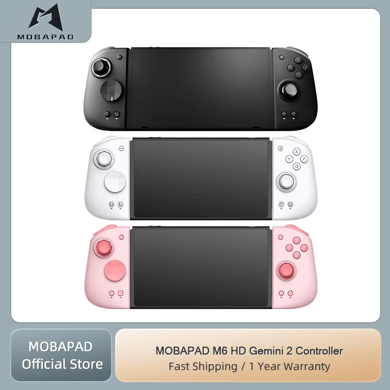 MOBAPAD M6 HD Gemini 2 Controller สําหรับ Nintendo Switch OLED Joypad พร้อม Hall จอยสติ๊กคอนโซลสําหร