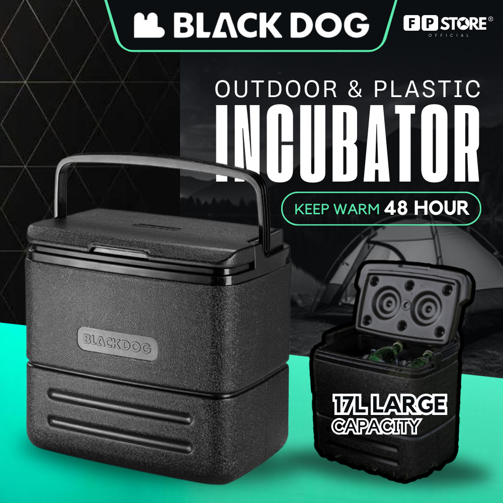 17L BLACKDOG Camping Cooler Box Picnic Storage กล่องน้ําแข็งแบบพกพา Cold Storage tong sejuk kotak ai