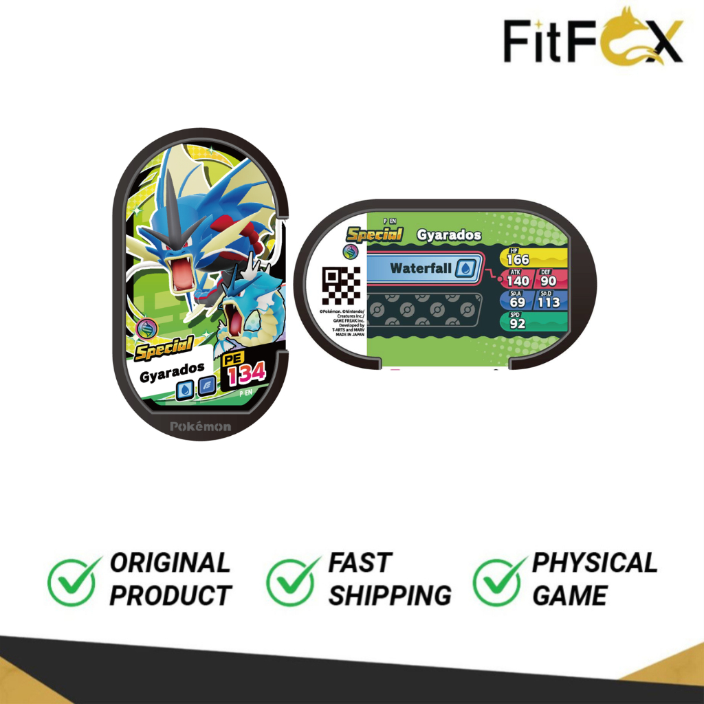 Pokemon Mezastar - Gyarados Meeztag / Limited edition / รูปแบบ Pokemon Legends ZA