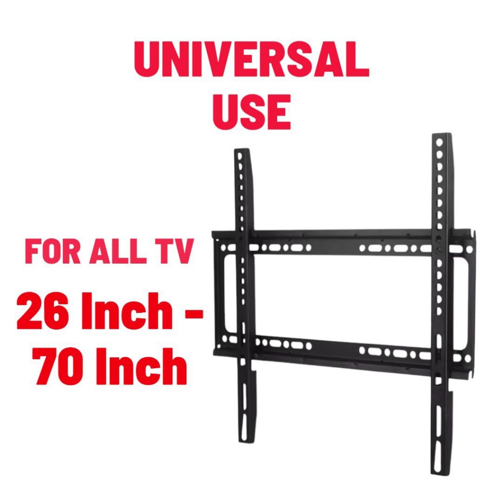 ZENO FIXED TV WALL MOUNT BRACKET 26 INCH - 70 INCH FB65