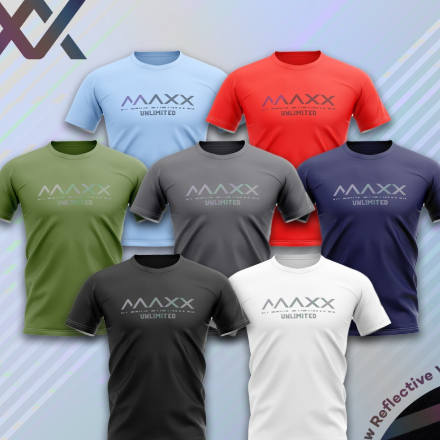 Maxx ธรรมดา tee MXGT059Maxx tshirt Badminton Jersey แบดมินตัน baju sukan jersi แบดมินตัน t