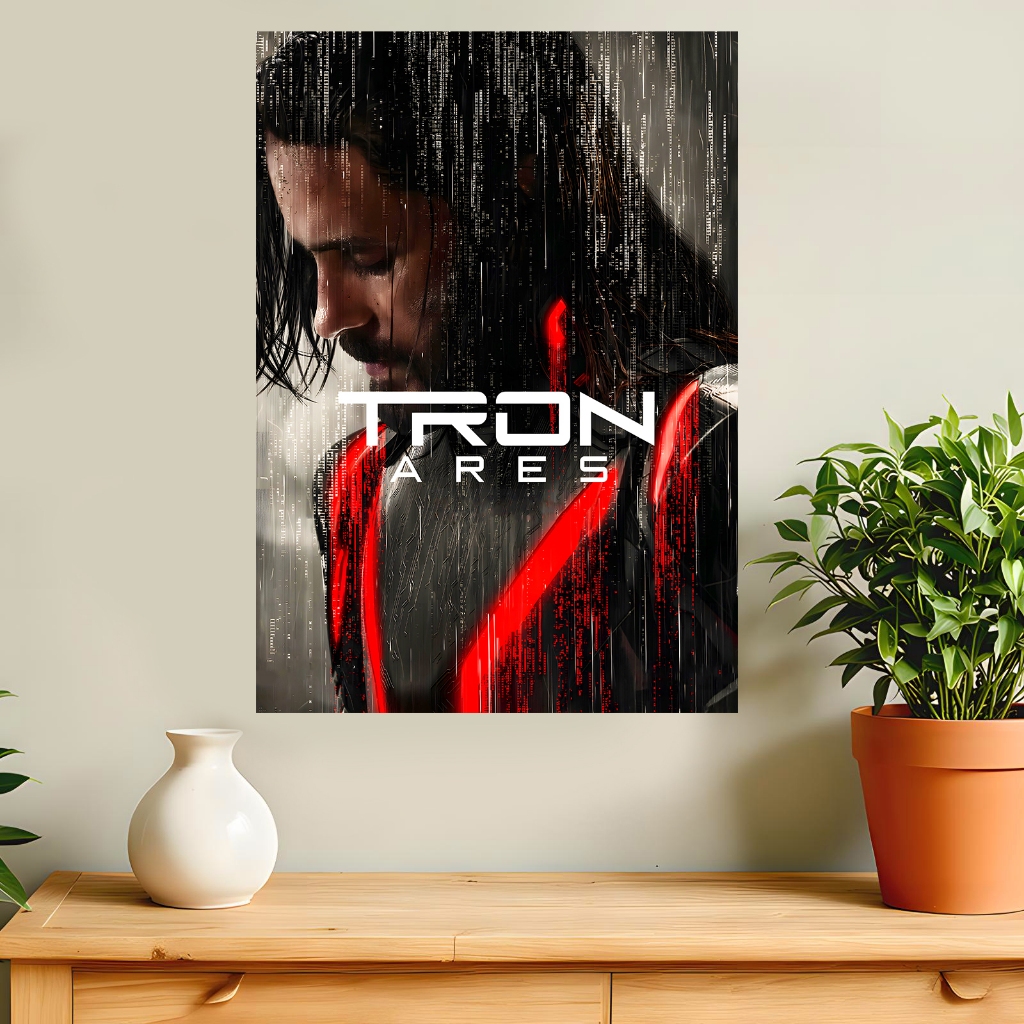 Tron Ares Poster & Frame Wall Decorative (114)