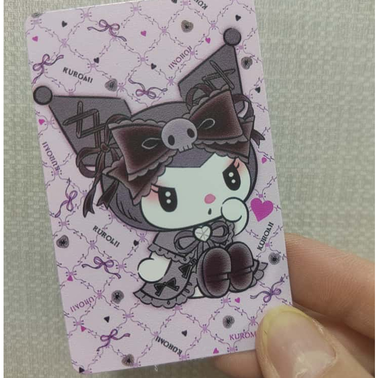 บริการการพิมพ์ UV Touch N Go Card / การ์ดสมาชิก KUROMI การออกแบบที่กําหนดเอง NFC TNG Card Touch and 