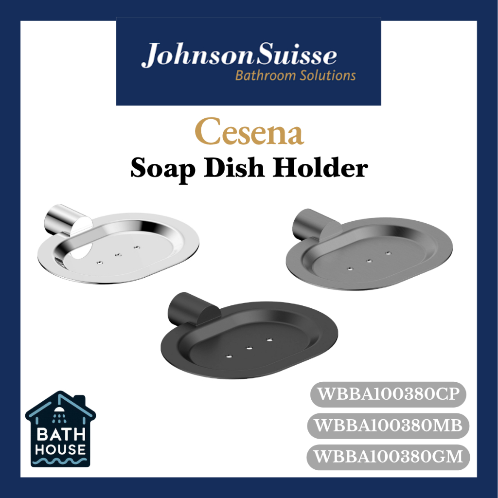 Johnson Suisse CESENA ที่ใส่จานสบู่ WBBA100380ซีพี