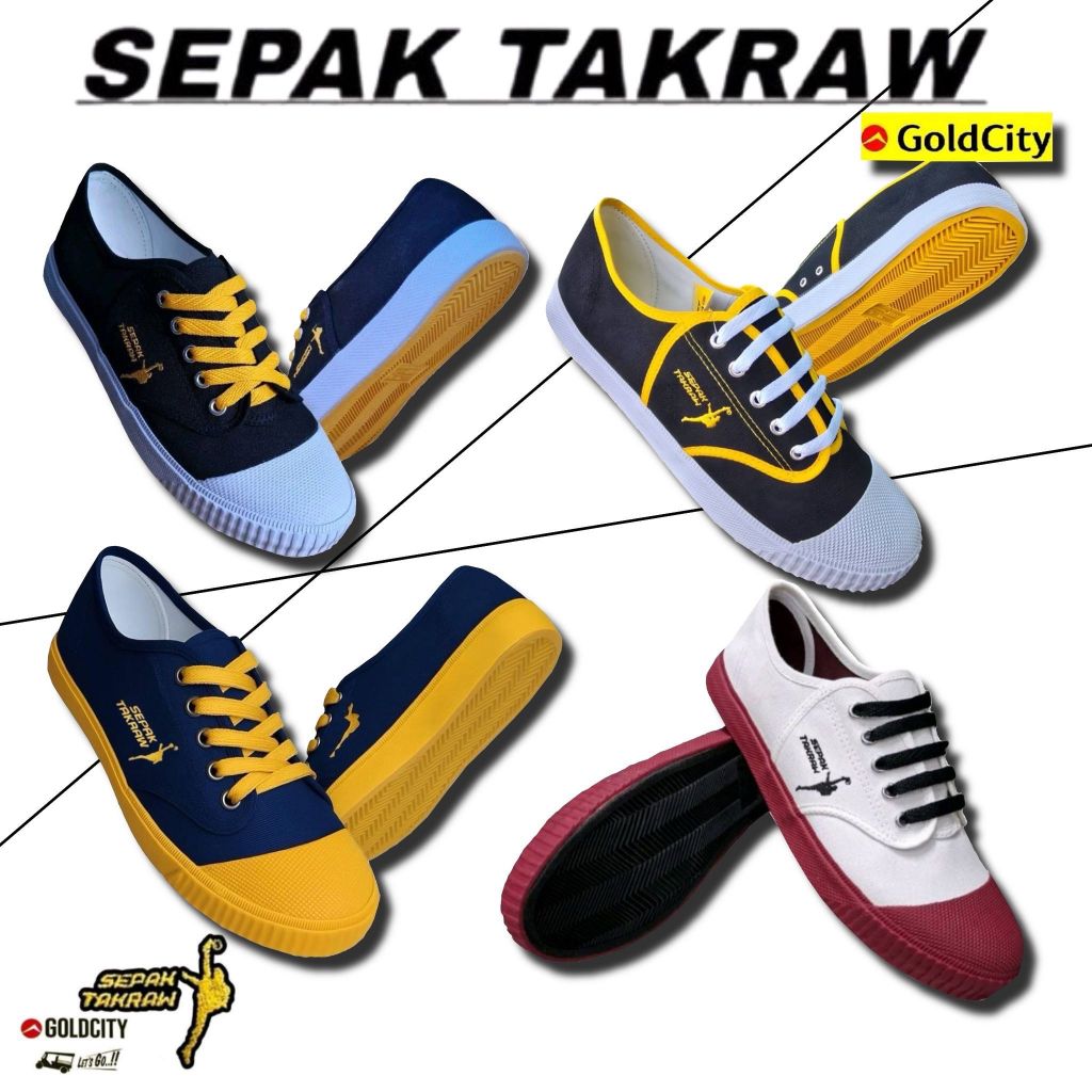 [LIMITED EDITION] GOLD CITY MASHARE 225 LIMITED EDITION 2025 NANYANG สไตล์ PK5 รองเท้าผ้าใบ SEPAK TA