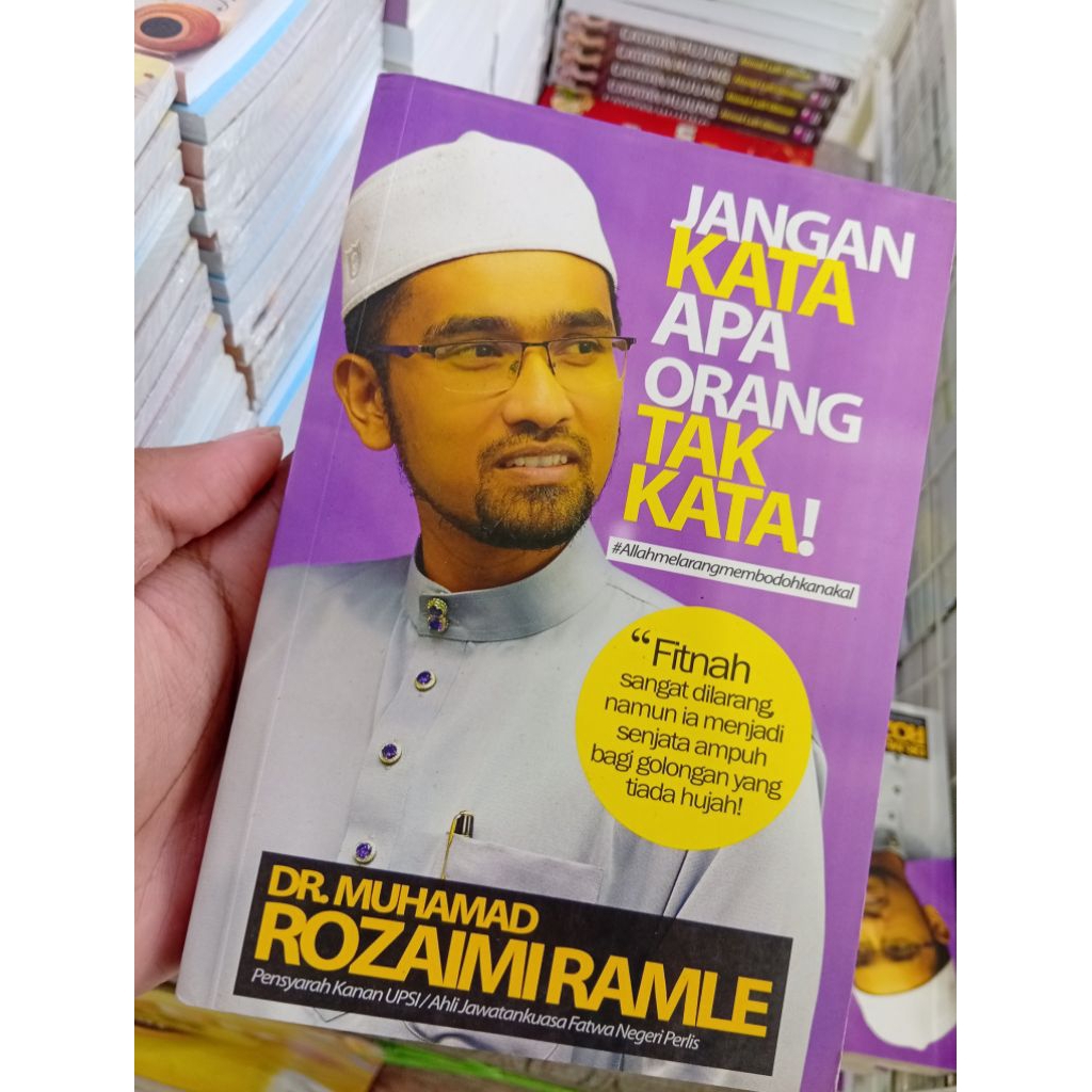 DONT SAY WHAT PEOPLE DONT SAY! ดร. MUHAMAD ROZAIMI RAMLE