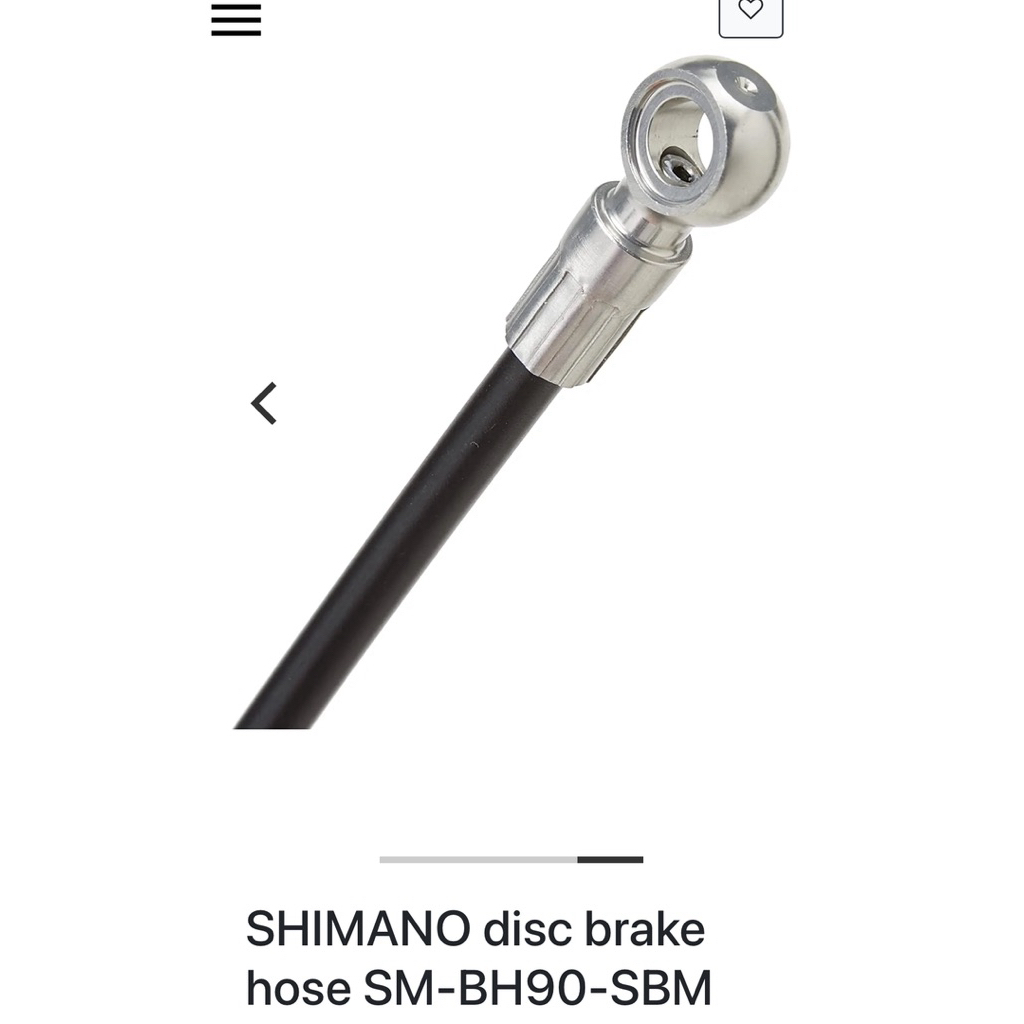 สายดิสเบรค Shimano SM-BH90-SB 2000mm. เข้ากันได้กับ XTR BR-M985 XT M780 Saint M820 SLX M666.