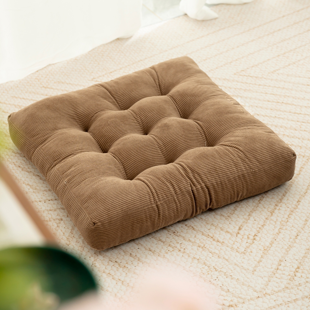 YOONA 45*45 ซม.Cuma Tatami Cushion Office Home Car เก้าอี้โซฟาเบาะ