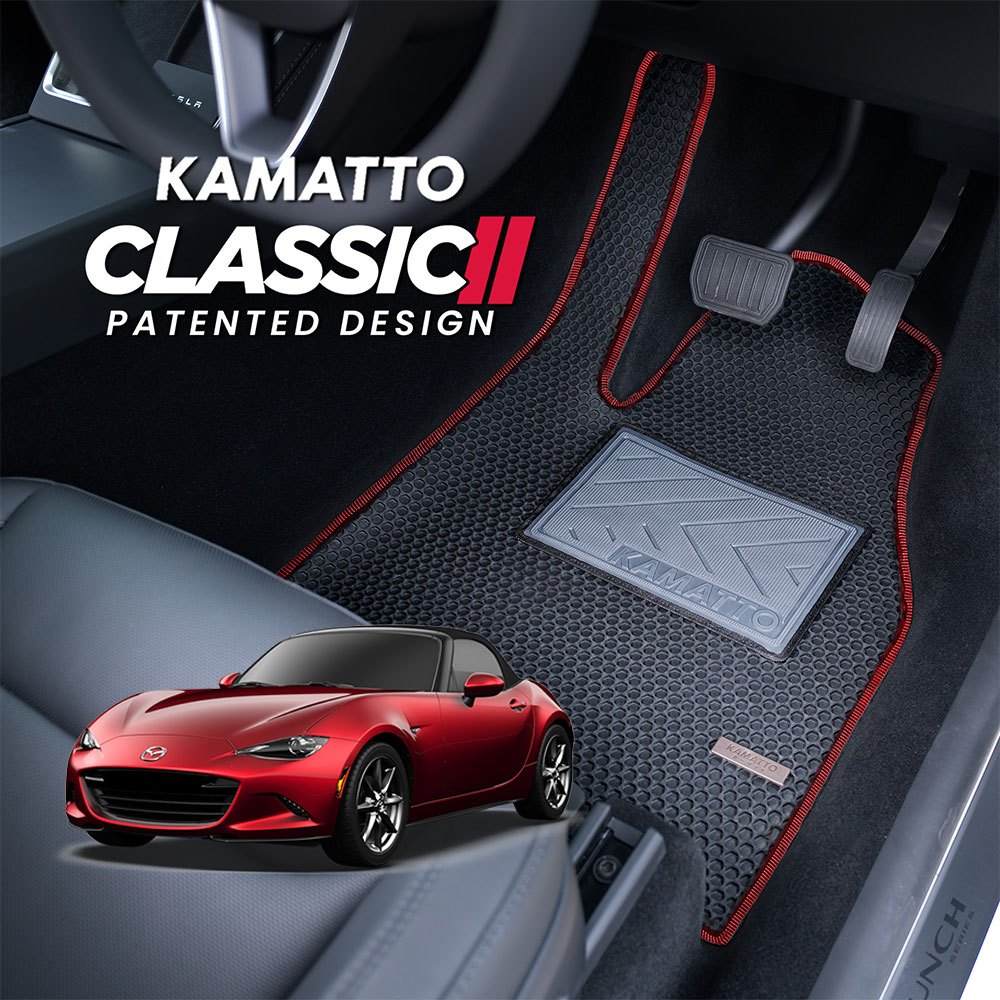 Kamatto Classic Mazda MX-5/MX5 ND 2015 - ปัจจุบันพรมปูพื้นรถยนต์และพรม
