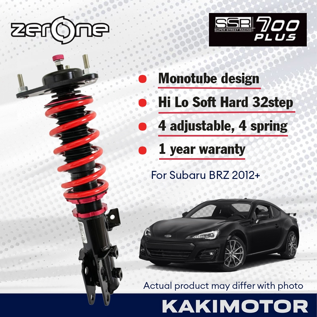 SUBARU BRZ ZC6 12+ - ZerOne SSR700 PLUS Hi-Lo Soft/Hard Bodyshift ปรับได้