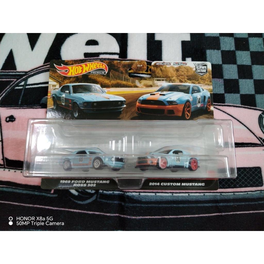 [วัฒนธรรมรถยนต์]	ล้อร้อน	1969 Ford Mustang Boss 302 - 2014 Custom Mustang	แพ็คคู่	ซีซี180