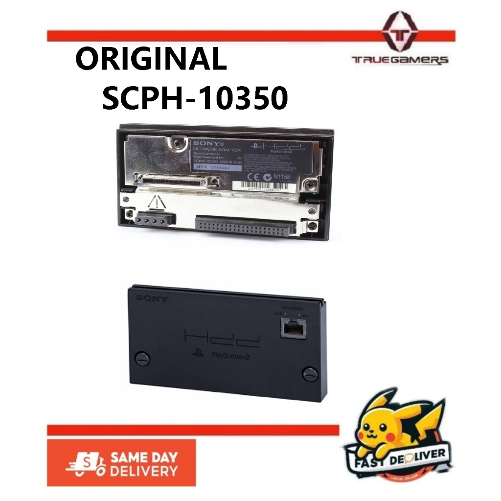 SONY PS2 HDD IDE NETWORK ADAPTER SCPH-10350 – สําหรับ PS2 FAT CONSOLE