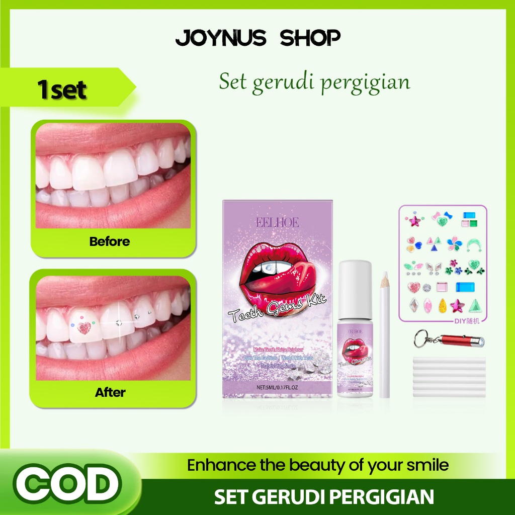 EELHOE Tooth Drill Set-Dental Ornaments Personalized Tooth Drill Set 牙齿护理套装