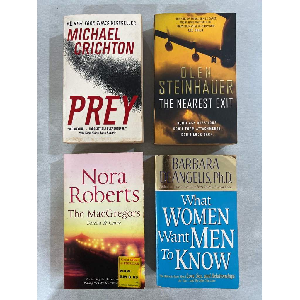 (มือสอง) MC3 1109 JG นวนิยายภาษาอังกฤษคละหนังสือ