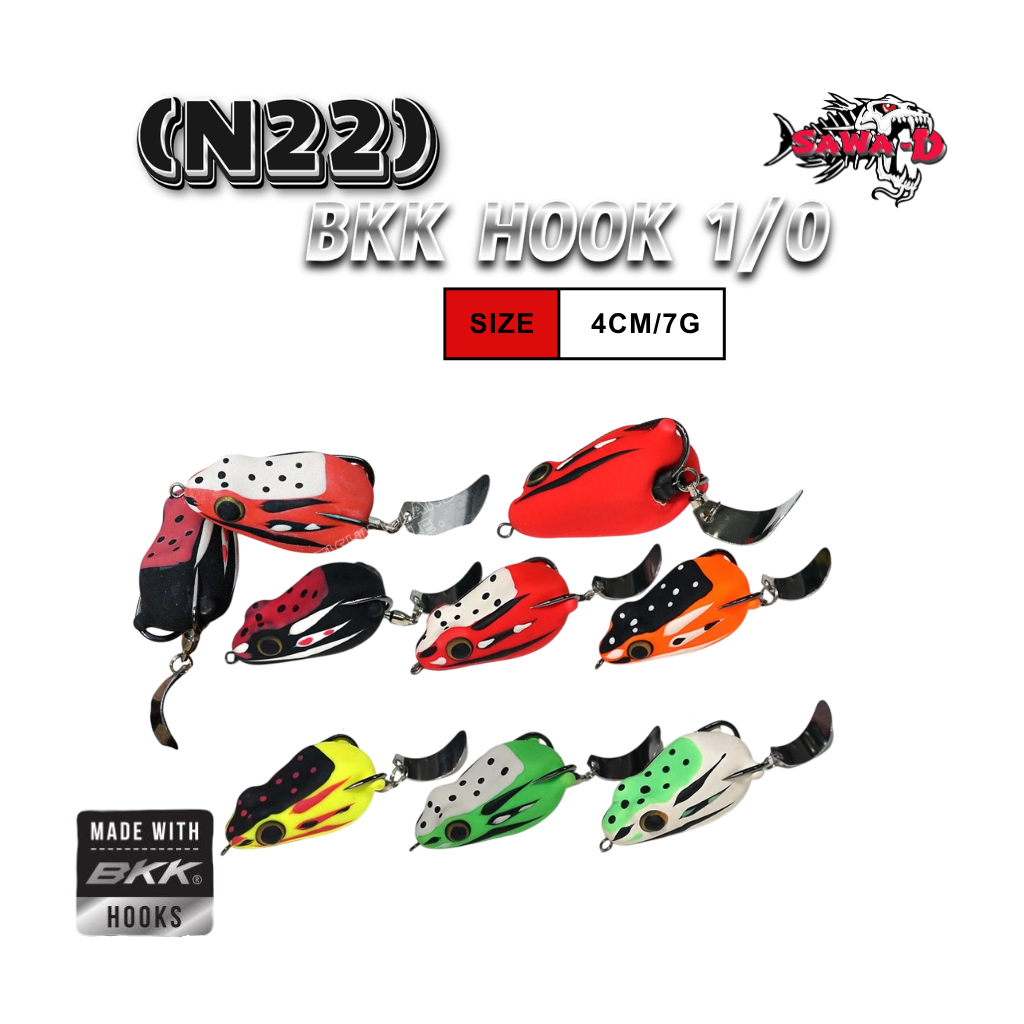 Sawa-D N22 BKK Hook 1/0 4cm / 7g