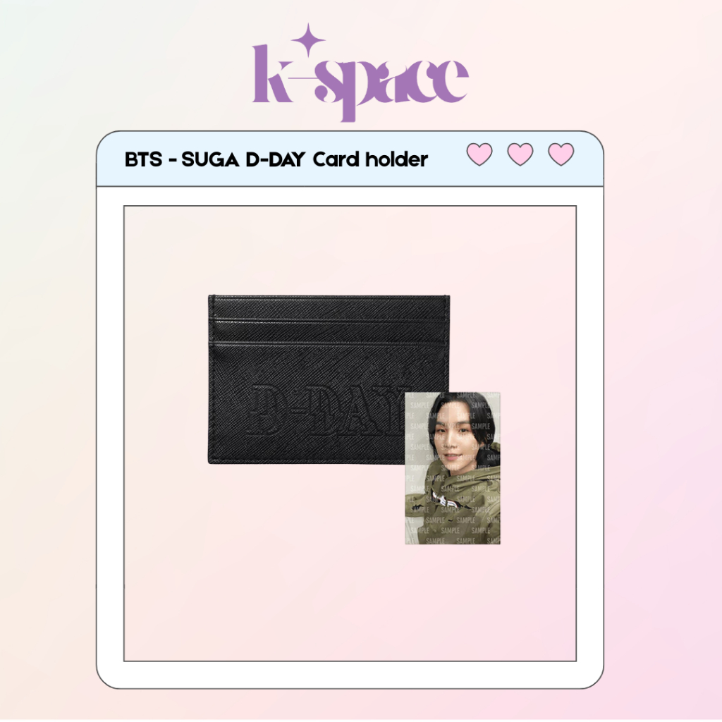 BTS - SUGA D-DAY Card holder