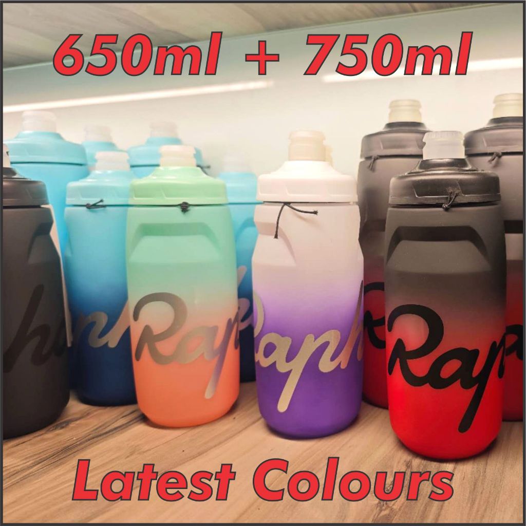 IKIA ขวดน้ําคุณภาพสูง Botol Air Cap ขวดปั่นจักรยาน Rapha Bike Sport ขวดน้ําจักรยานเสือหมอบ