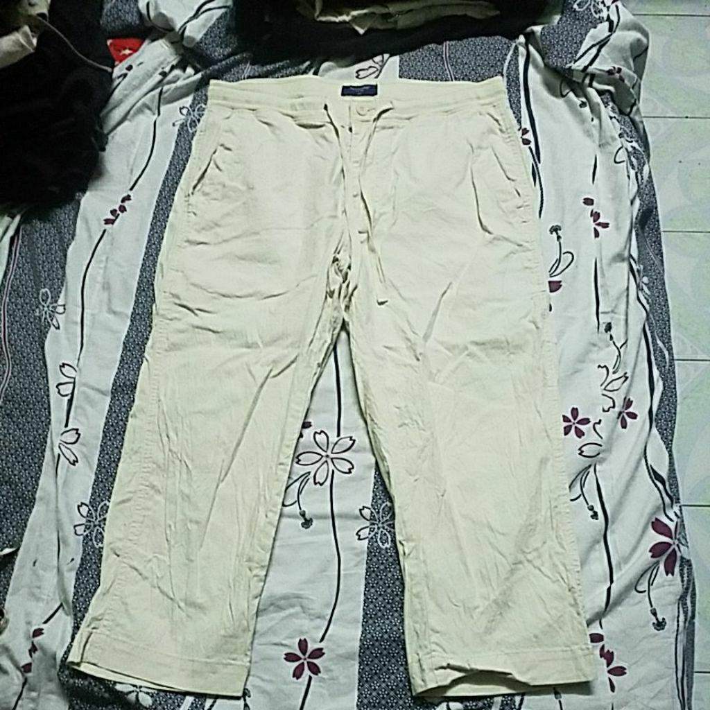 BACK NUMBER STRETCH CROP PANT SIZE L 32 36X32 INCH