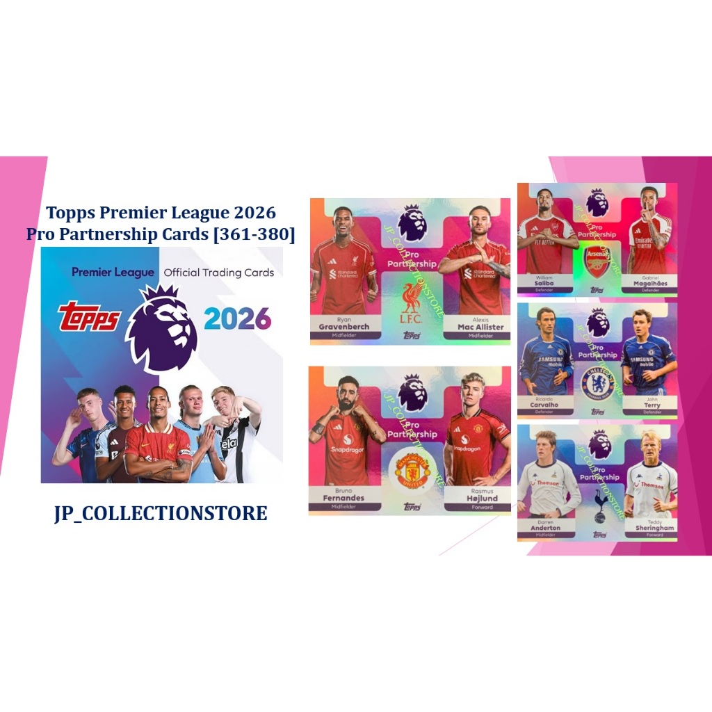 [Pro Partnership] Topps Premier League 2026
